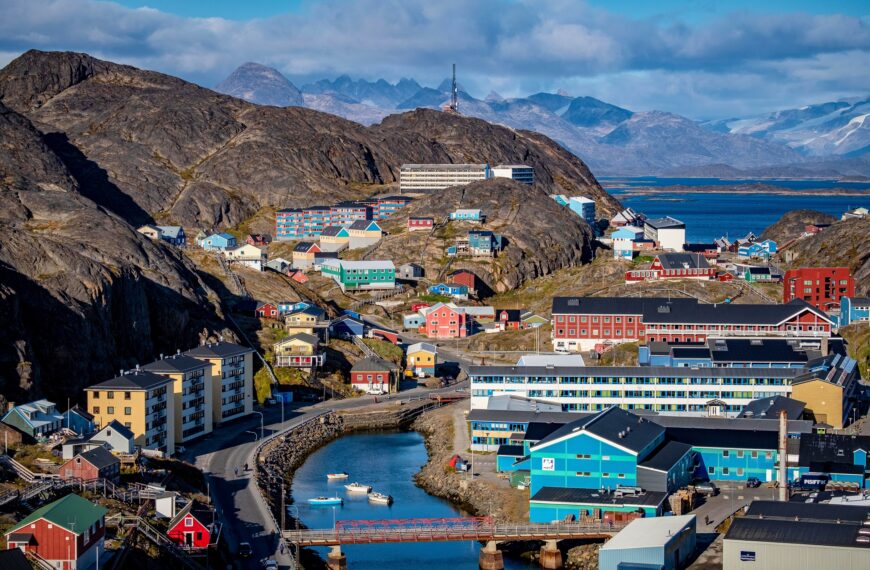 Towntown Maniitsoq, West Greenland