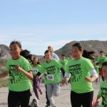 Participants in the Running of the MuskOx in Kangerlussuaq