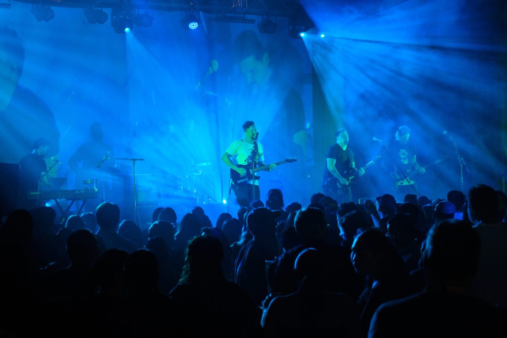 Nanook performing on stage at the Sisimiut Festival